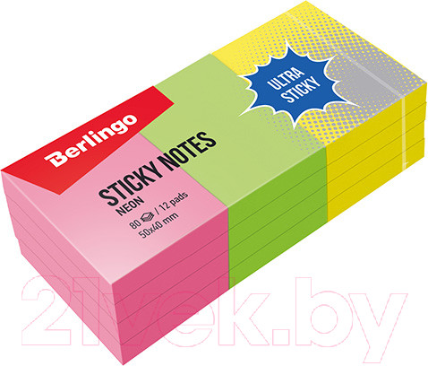 Изображение товара Блок для записей Berlingo Ultra Sticky / LSn_39002