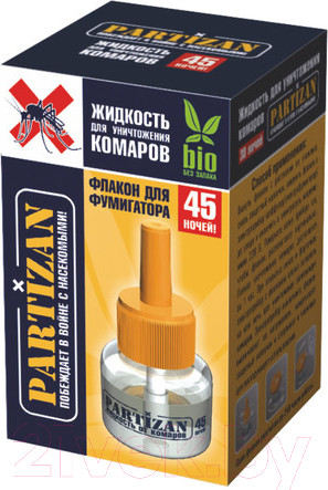 Изображение товара Наполнитель для фумигатора Partizan Bio 45 ночей (30мл)