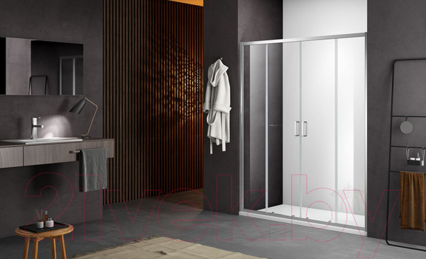 Изображение товара Душевая дверь Adema Glass Line 150 (прозрачное стекло)