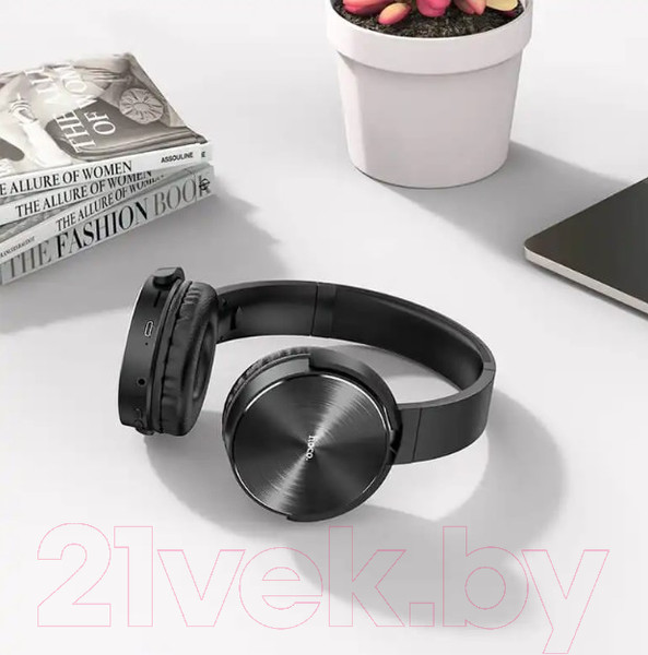 Изображение товара Беспроводные наушники Hoco DW01 (черный)