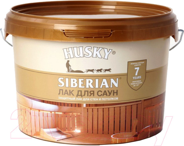 Изображение товара Лак Husky Siberian Для саун (2.5л)