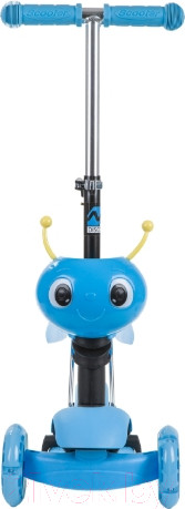 Изображение товара Самокат детский Novatrack Disco-Kids Saddle 120S.DISCOKIDS.BL9 (голубой)