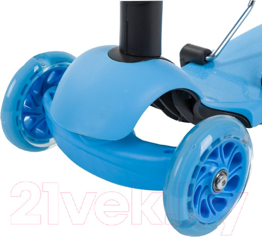 Изображение товара Самокат детский Novatrack Disco-Kids Saddle 120S.DISCOKIDS.BL9 (голубой)