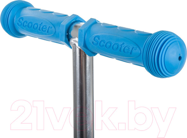 Изображение товара Самокат детский Novatrack Disco-Kids Saddle 120SB.DISCOKIDS.BL9 (голубой)