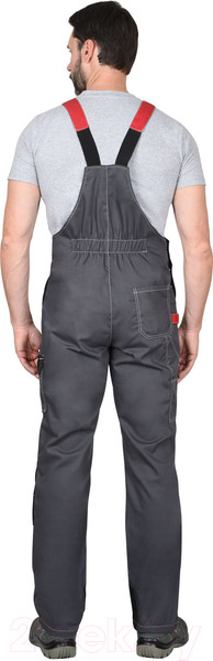 Изображение товара Комплект рабочей одежды Sardoba Tekstil Фаворит-мега с полукомбинезоном (р-р 44-46 / 170-176)