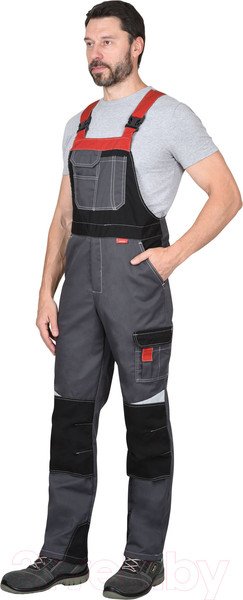Изображение товара Комплект рабочей одежды Sardoba Tekstil Фаворит-мега с полукомбинезоном (р-р 52-54 / 182-188)