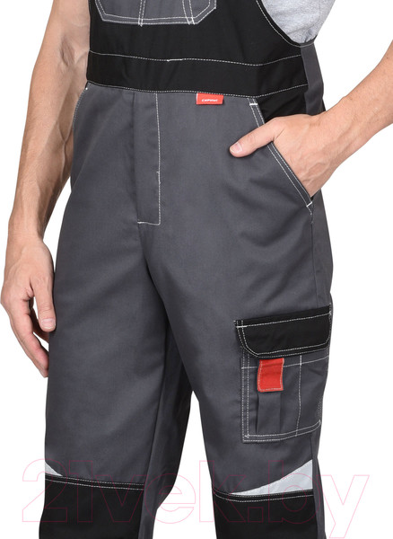 Изображение товара Комплект рабочей одежды Sardoba Tekstil Фаворит-мега с полукомбинезоном (р-р 52-54 / 182-188)