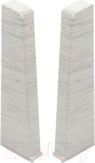 Изображение товара Заглушка для плинтуса Cezar Hi Line Prestige М319 Серый органический Дуб Матовый (2шт, флоупак)