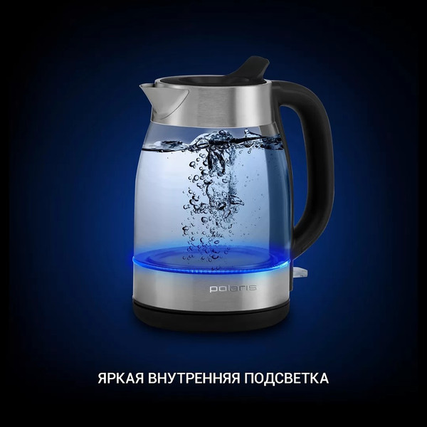 Изображение товара Электрочайник Polaris PWK 1817CGL Water Way Pro (матовый)