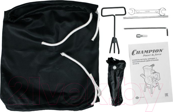 Изображение товара Садовый измельчитель бензиновый Champion SC2818