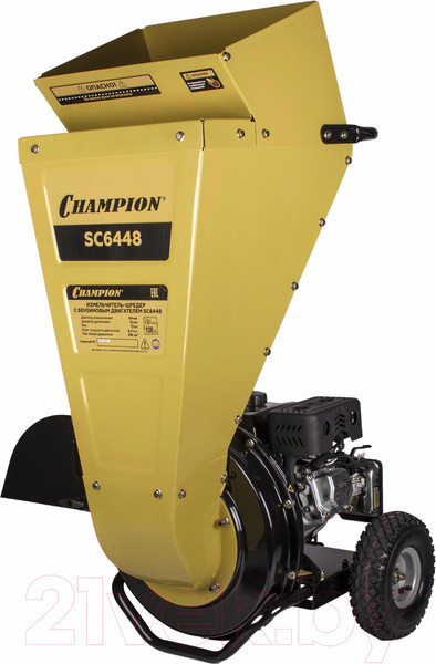 Изображение товара Садовый измельчитель бензиновый Champion SC6448