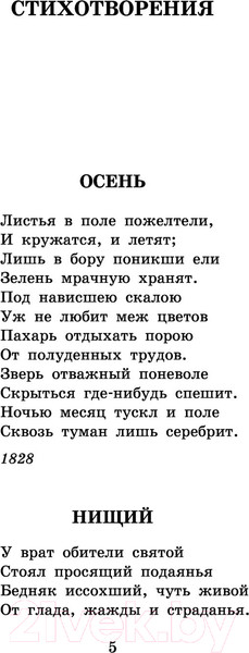 Изображение товара Книга АСТ Бородино. Стихотворения и поэмы (Лермонтов М.Ю.)