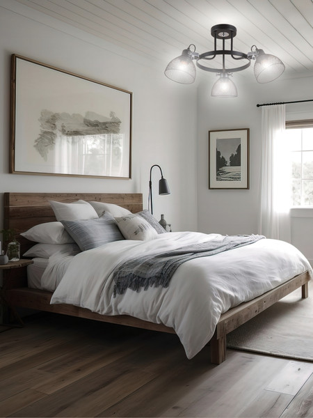 Изображение товара Потолочный светильник Aitin-Pro НПБ 02-3x40-102 / STD15276/3 (черный/хром)