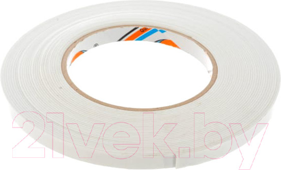 Изображение товара Скотч двухсторонний Aviora На вспененной основе 9ммx10м / 302-013 (белый)