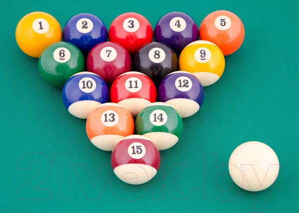 Изображение товара Набор бильярдных шаров CLASSIC А-качество / 70.036.57.0