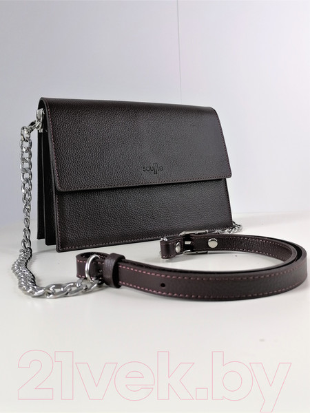 Изображение товара Сумка Souffle 417 / 4170110 (бордовый доллар)