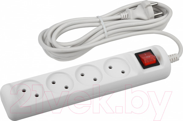 Изображение товара Удлинитель ЭРА U-4s-3m-2x1 / Б0044053