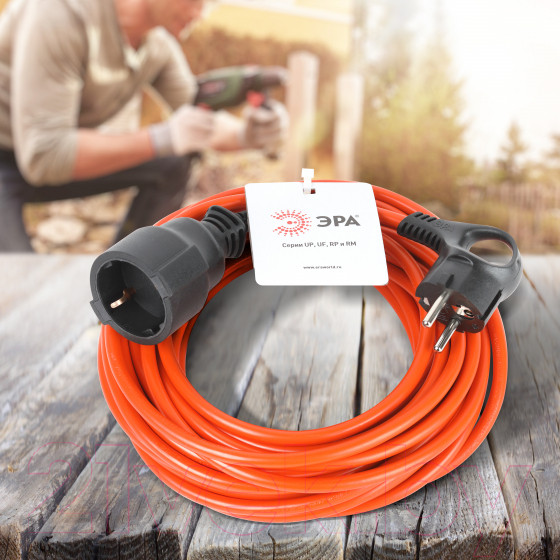 Изображение товара Удлинитель ЭРА UPx-1e-3x1-10m / Б0048677
