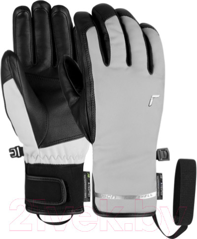 Изображение товара Перчатки лыжные Reusch Explorer Pro R-Tex PCR Lady Glacier / 6131201-6592 (р-р 6.5, Grey/Black)