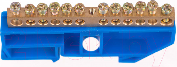 Изображение товара Шина нулевая ЭРА NO-222-47 / Б0033428 (синий)