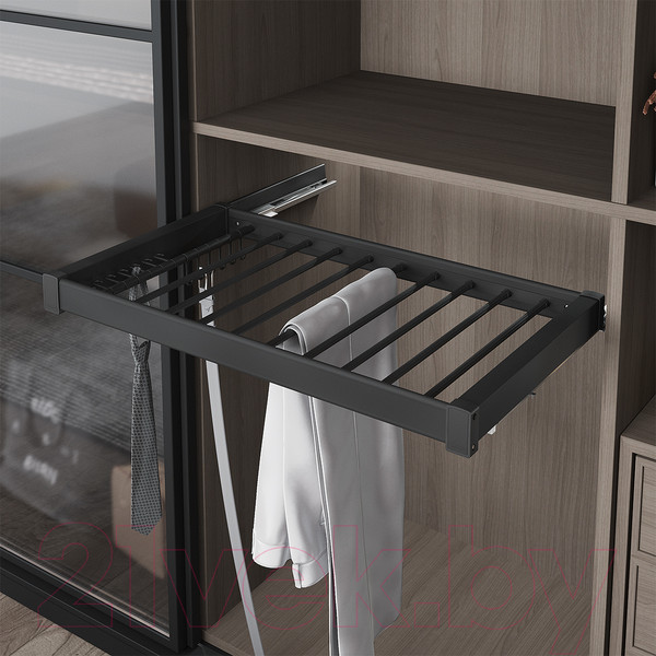 Изображение товара Вешалка выдвижная Starax S-6709-A (антрацит)