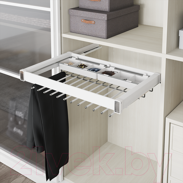 Изображение товара Вешалка выдвижная Starax S-6711-W (белый)