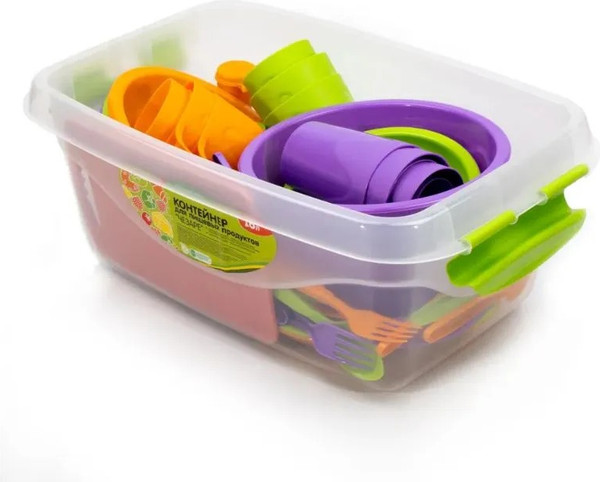 Изображение товара Набор пластиковой посуды Следопыт Holiday PF-CWS-PS02