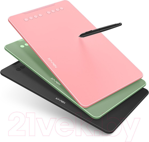 Изображение товара Графический планшет XP-Pen Deco 01 V2 (розовый)
