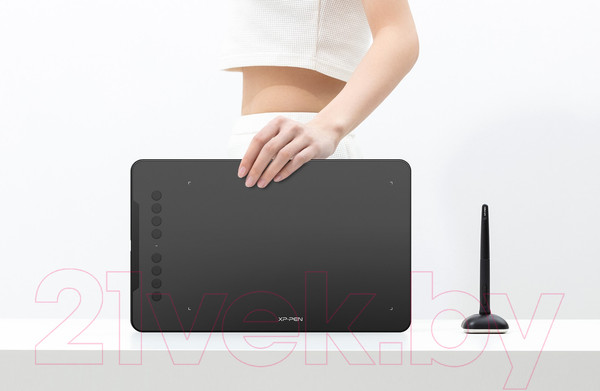 Изображение товара Графический планшет XP-Pen Deco 01 V2 (розовый)