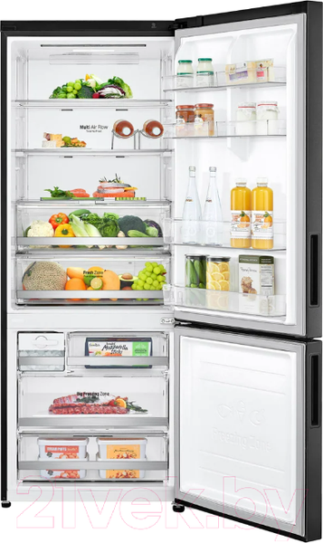 Изображение товара Холодильник с морозильником LG DoorCooling+ GC-B569PBCM