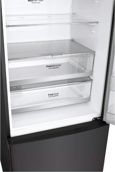 Изображение товара Холодильник с морозильником LG DoorCooling+ GC-B569PBCM