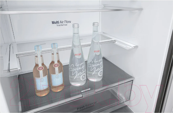 Изображение товара Холодильник с морозильником LG DoorCooling+ GC-B569PBCM