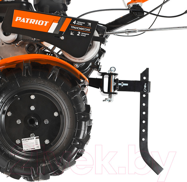 Изображение товара Мотоблок бензиновый PATRIOT Калуга М 440107011 (пониженная передача)