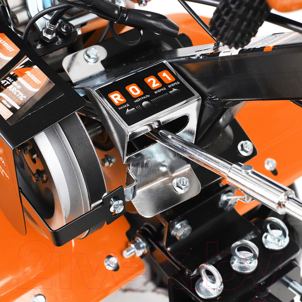 Изображение товара Мотоблок бензиновый PATRIOT Калуга М 440107011 (пониженная передача)