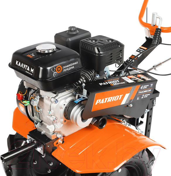 Изображение товара Мотоблок бензиновый PATRIOT Калуга М 440107011 (пониженная передача)