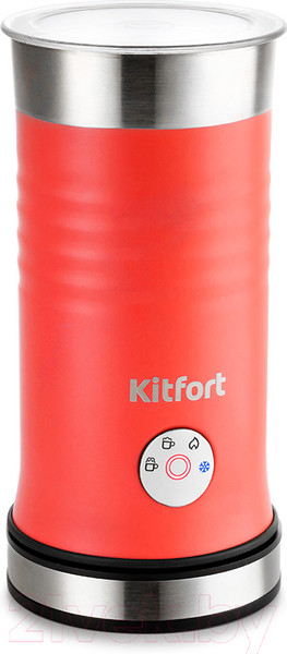 Изображение товара Вспениватель молока Kitfort КТ-786-3 (красный)