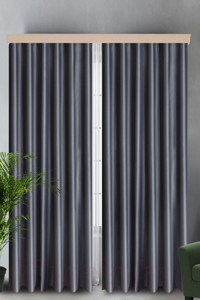 Изображение товара Комплект штор Велес Текстиль Классик 150YJ48-1 (150x250)