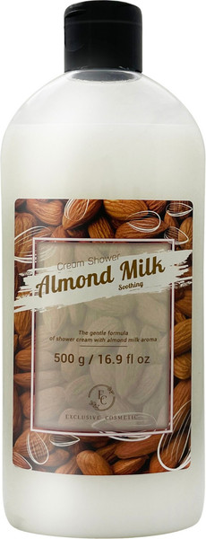 Изображение товара Крем для душа Эксклюзив косметик Миндальное молочко (500г)