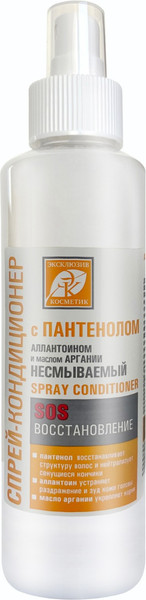 Изображение товара Кондиционер-спрей для волос Эксклюзив косметик С пантенолом SOS Восстановление и увлажнение (250г)