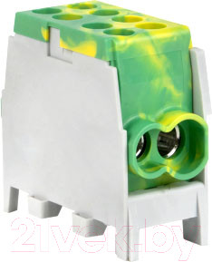 Изображение товара Клемма КС КВС распределительная с двойным винтом 2x35/2x25 / 92087 (желто-зеленый)