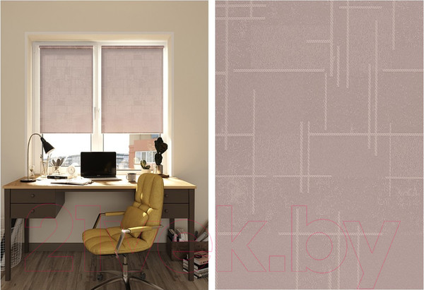 Изображение товара Рулонная штора LEGRAND Акцент 90x175 / 58094879 (миндаль)