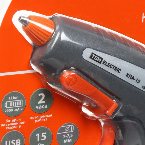 Изображение товара Клеевой пистолет TDM SQ1024-0305