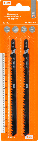 Изображение товара Набор пильных полотен TDM Рубин T344D / SQ1089-0208