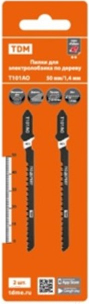 Изображение товара Набор пильных полотен TDM Рубин T101BR / SQ1089-0203