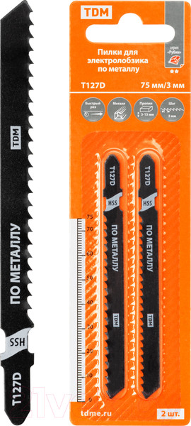 Изображение товара Набор пильных полотен TDM Рубин T127D / SQ1089-0211