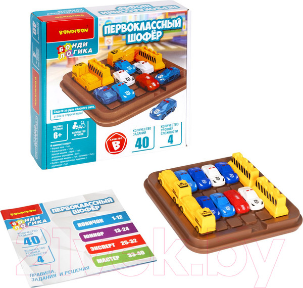 Изображение товара Настольная игра Bondibon Первоклассный шофер / ВВ5563