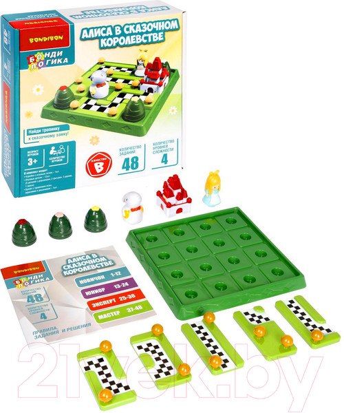 Изображение товара Настольная игра Bondibon Алиса в сказочном королевстве / ВВ5564