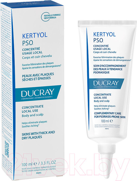 Изображение товара Крем для тела Ducray Kertyol P.S.O. (100мл)