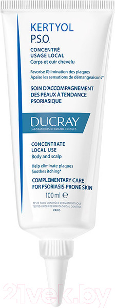 Изображение товара Крем для тела Ducray Kertyol P.S.O. (100мл)