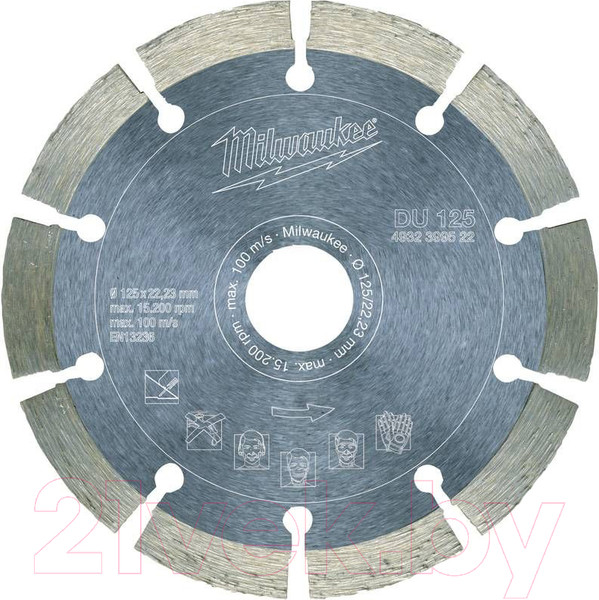 Изображение товара Отрезной диск алмазный Milwaukee 4932399522